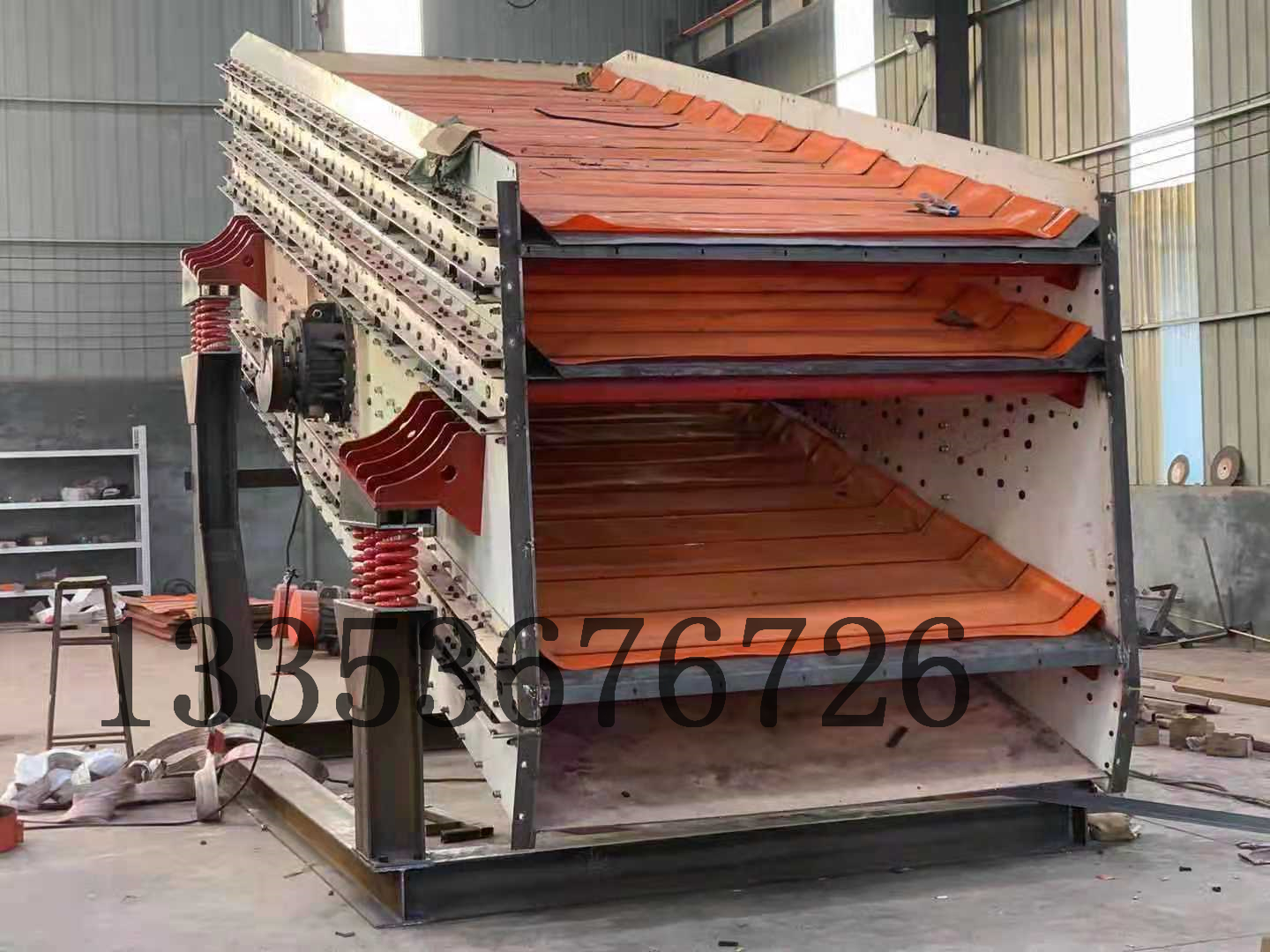石粉专用防堵弛张筛分机4 石粉专用防堵弛张筛分机4